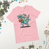 Zombie Unicorn Riding a TRex