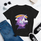 Women's Unicorn Mom Tee