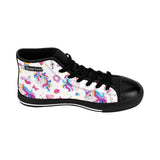 Women's Unicorn Print High-top Sneakers