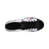 Women's Unicorn Print High-top Sneakers