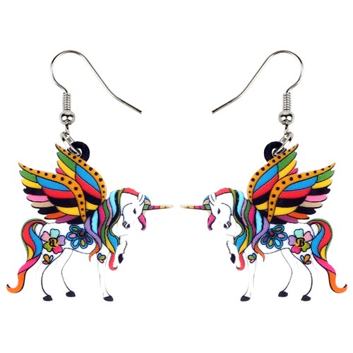 Alicorn Earrings Sleepy Unicorn