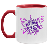 Heart and Wings Unicorn Mug