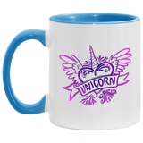 Heart and Wings Unicorn Mug