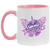 Heart and Wings Unicorn Mug