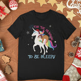 Christmas Unicorn and Sloth Tee