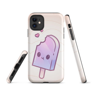 Pink Ice Cream Bar Tough iPhone case