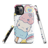 Cute Hippo Ice Cream Tough iPhone case