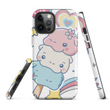 Cute Hippo Ice Cream Tough iPhone case