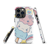 Cute Hippo Ice Cream Tough iPhone case