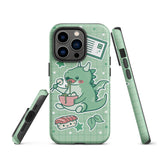 Cute Green Dragon Tough iPhone case