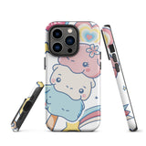 Cute Hippo Ice Cream Tough iPhone case