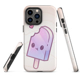 Pink Ice Cream Bar Tough iPhone case