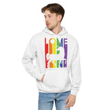 Rainbow Love and Unicorn Fleece Hoodie