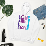 Pastel Love and Unicorn Fleece Hoodie