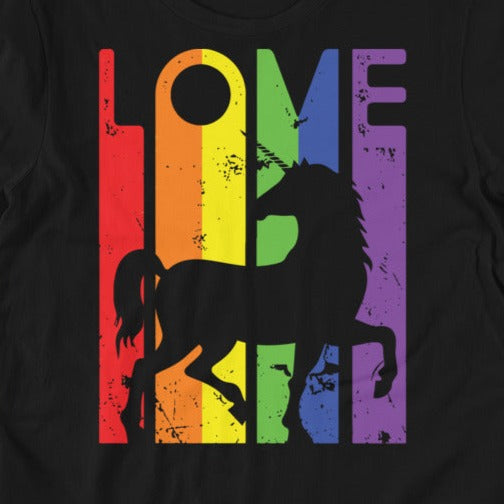 Rainbow Love and Unicorn