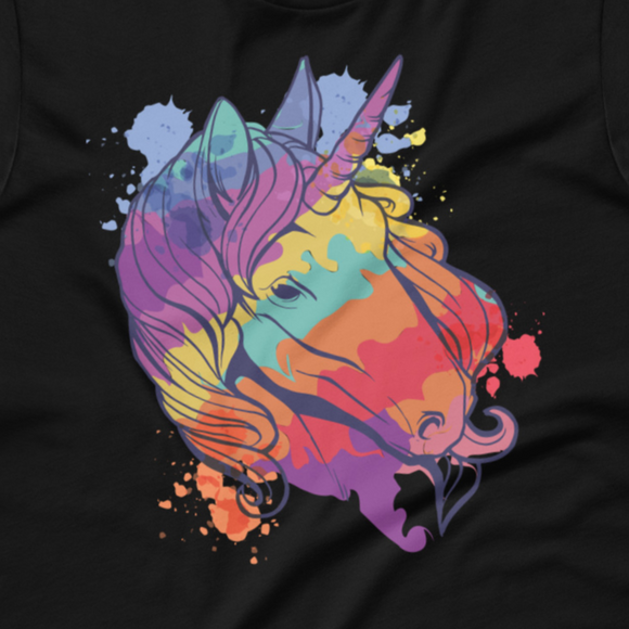 Colorful Rainbow Unicorn