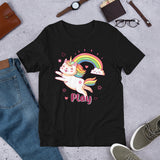 Playful Unicorn Rainbow Kitty