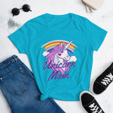 Women's Unicorn Mom Tee