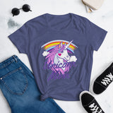 Women's Unicorn Mom Tee