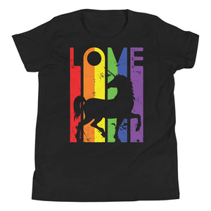 Youth Rainbow Unicorn Love